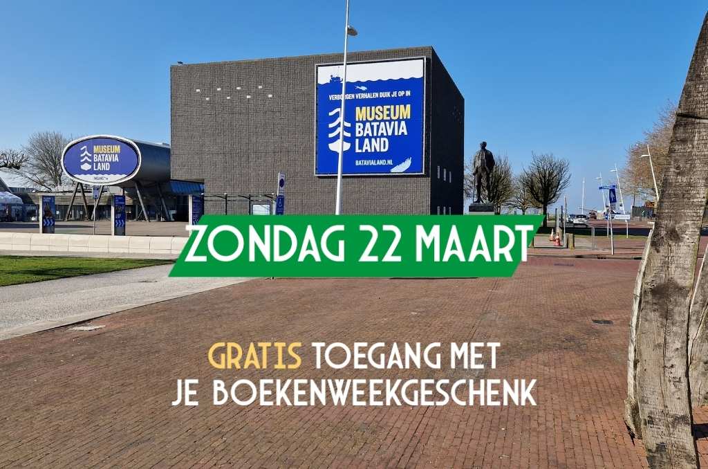 Gratis entree bij Museum Batavialand met boekenweekgeschenk